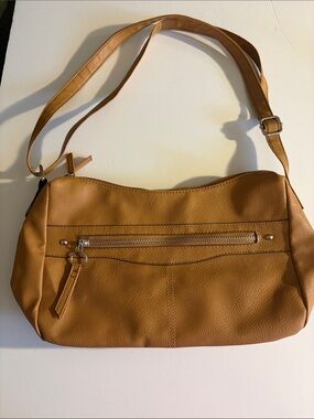 Tan Shoulder Bag - Everyday Crossbody Handbag